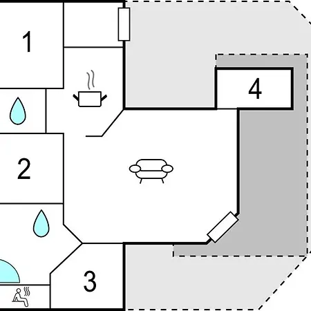 Three-bedroom In *